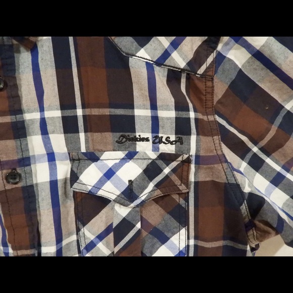 Dickies Usa T-shirt XL Brown , White , Black - Picture 4 of 7